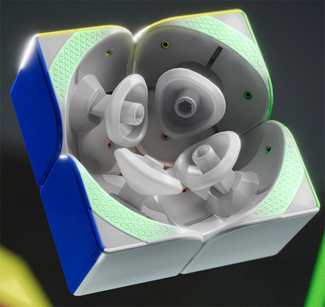 VIN CUBE 2x2x2 Magnetic Cube UV Version